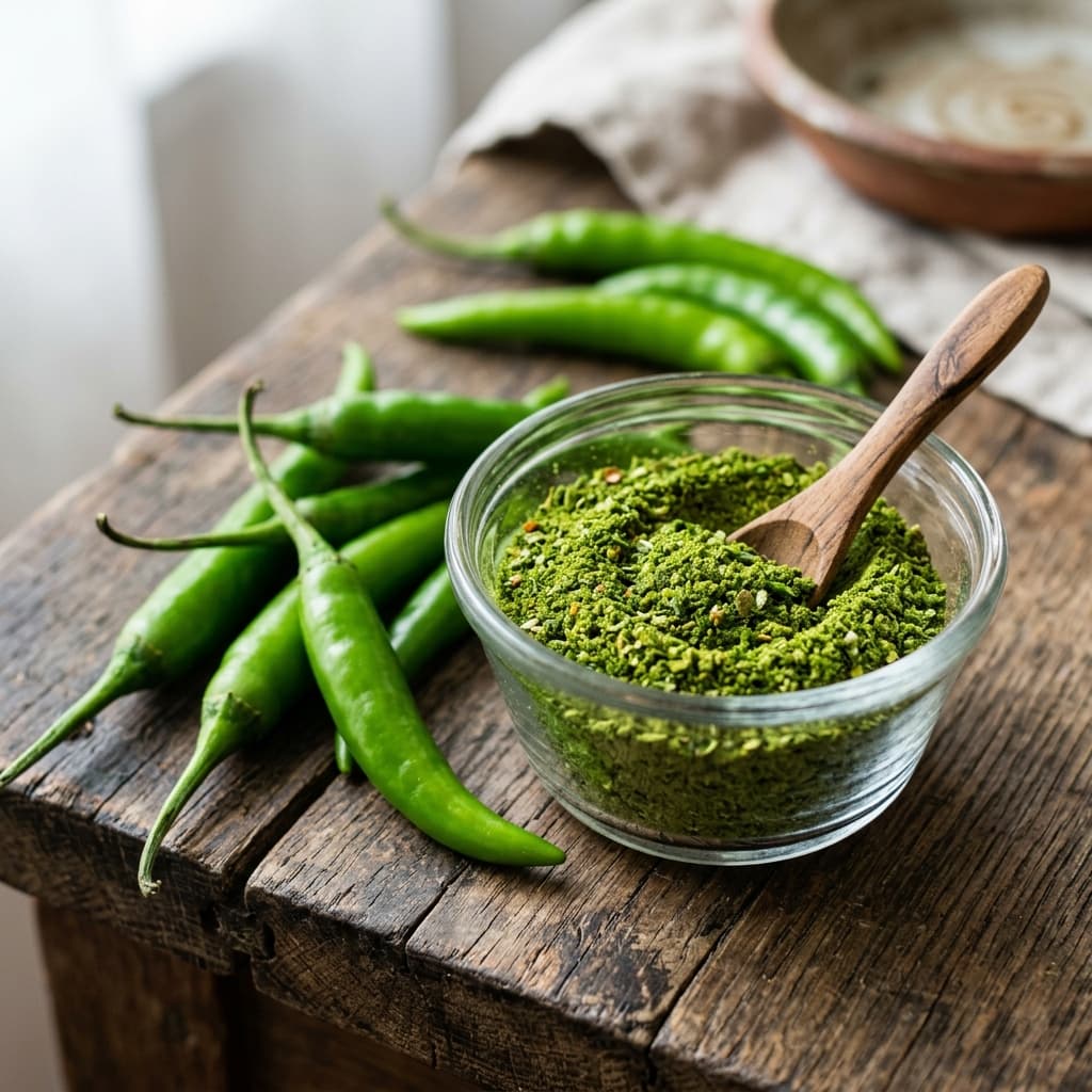 Green Chilli Powder