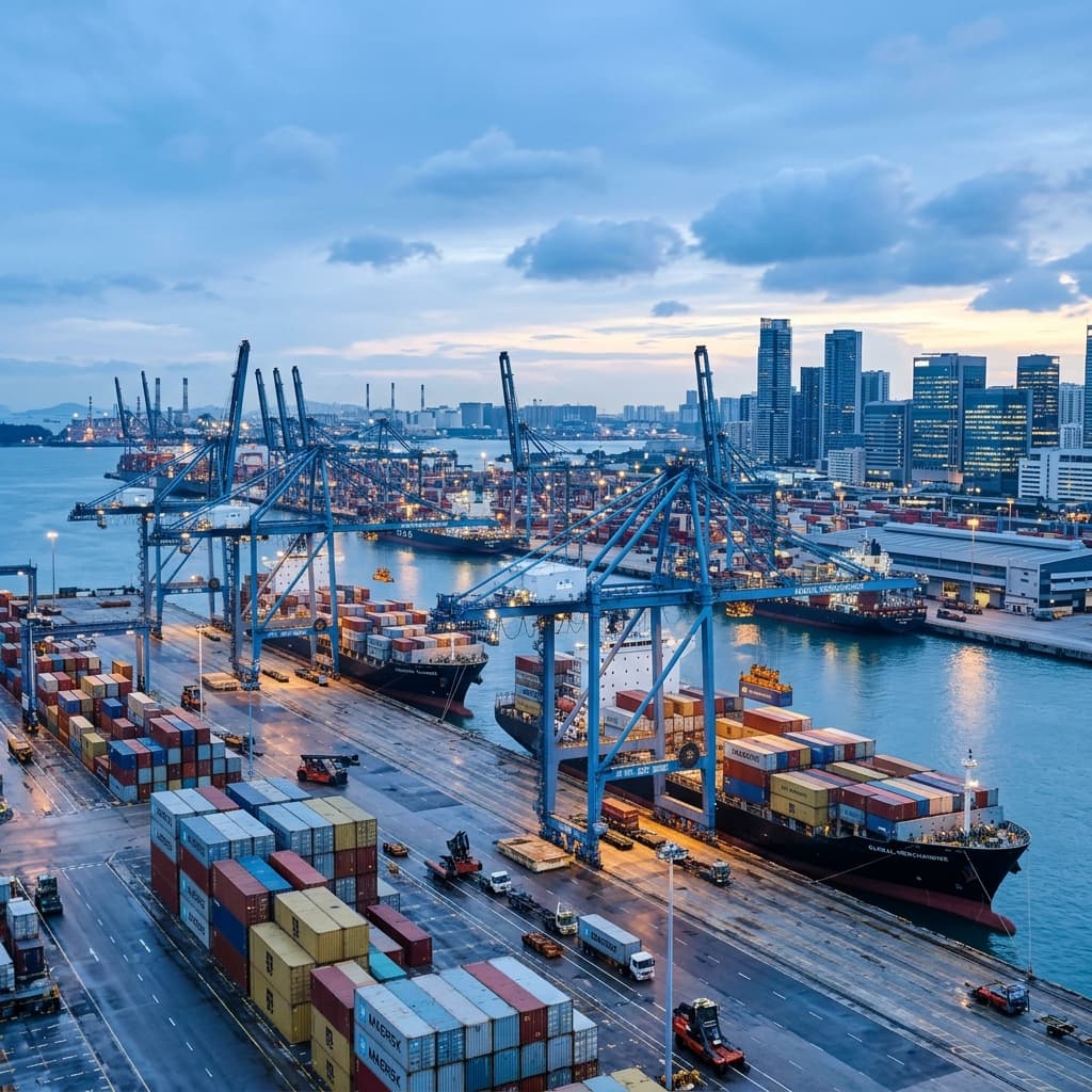 Global Harbor Background
